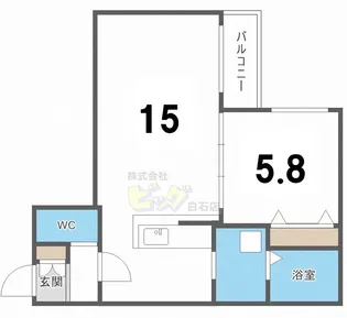 フィーノW-Five【2階】の間取り