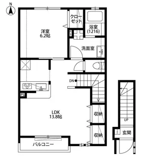 Forest緑が丘(フォレストミドリガオカ)の間取り
