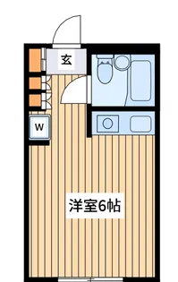 シエル川崎【1階】の間取り