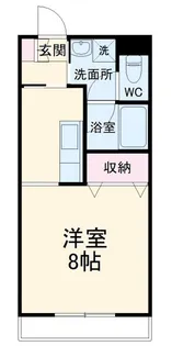 オリオンアパートメント【3階】の間取り