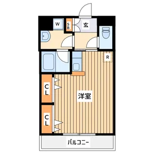 クアイエット【3階】の間取り