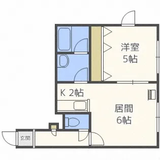 ステージノア北円山【4階】の間取り
