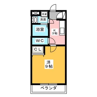 カウベルII【1階】の間取り