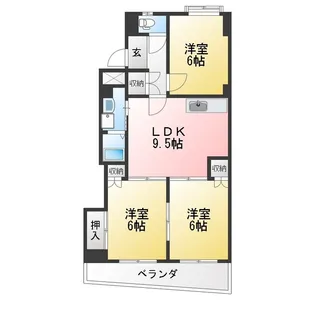 サンローヤル福寿ビル【2階】の間取り