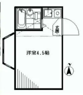 ファサードクロス【2階】の間取り