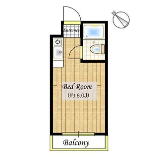 東和プラザAB館【6階】の間取り