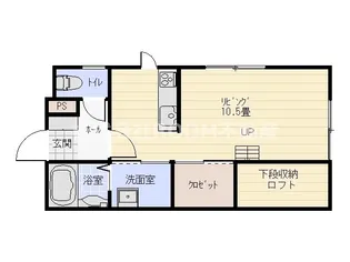 Lacasa(ラカーサ)【2階】の間取り
