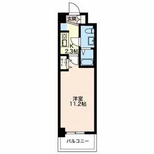 LaSante鵜の森【1階】の間取り