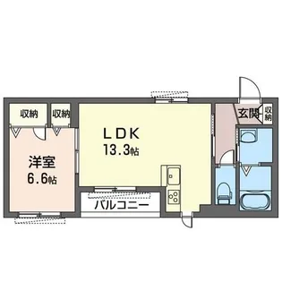 アンビシア本厚木【2階】の間取り