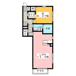 LIEN【1階】の間取り