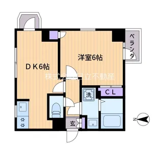 ヴィラージュルナ【3階】の間取り