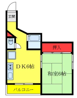パークヒル舎人【2階】の間取り