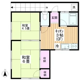 斉藤方【2階】の間取り