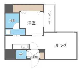 NCウイング白石【5階】の間取り