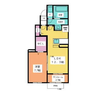 グランさくら【2階】の間取り