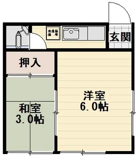 メゾンカシェ【2階】の間取り