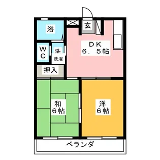 ファミーユ【2階】の間取り