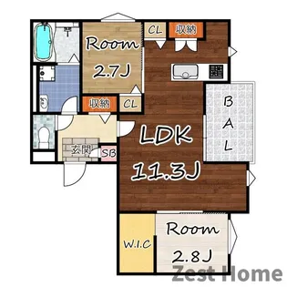 REGALEST ASUKA【2階】の間取り