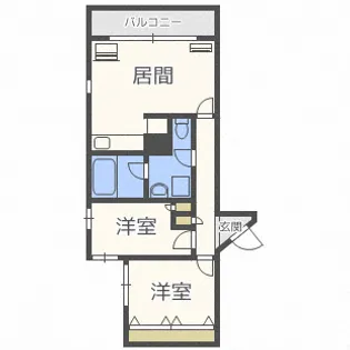 Seagull #N208【4階】の間取り