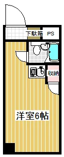 たかなかビル【3階】の間取り