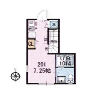 久が原シャンテ【2階】の間取り
