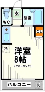 ベルコーポ【2階】の間取り