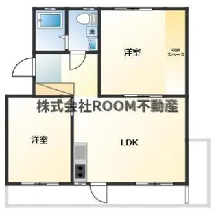 フォルチュナパークサイド【3階】の間取り