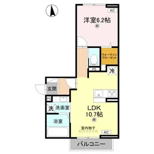 Lumiere du Soir(リュミエール ドゥ ソワール) Un【2階】の間取り