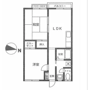 グレイスヒル【2階】の間取り