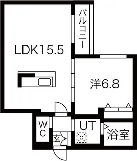 フィーノW-Five【2階】の間取り
