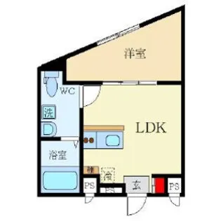 Flower Garden Neyagawa【2階】の間取り