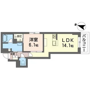 ピーノ【3階】の間取り