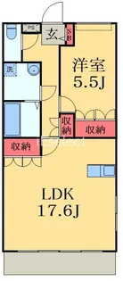 シャルマンコート【2階】の間取り