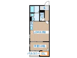Gran Serenite榴ヶ岡【2階】の間取り