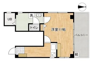 EMINENT西大島【4階】の間取り