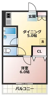 コーポ田村【2階】の間取り