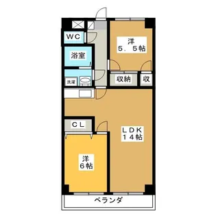 ALVAN118【5階】の間取り