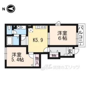 グランドキューブ【1階】の間取り
