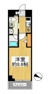 スプレスター志村坂上【2階】の間取り