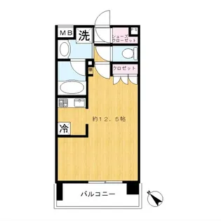 ラ・コスタ新宿余丁町【10階】の間取り
