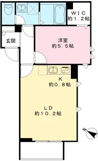 カームコートK【2階】の間取り