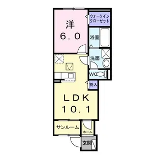 オハナハウス【1階】の間取り