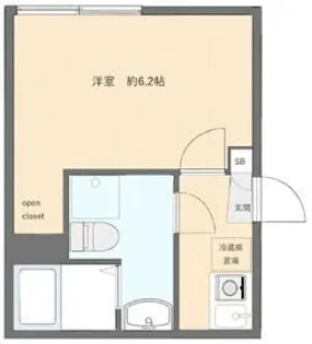 フラシア板橋本町【2階】の間取り
