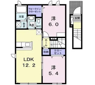 セレイナIII【2階】の間取り