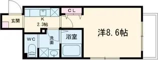 Casa Brezza (カーサブレッツァ)【2階】の間取り