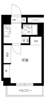 サンルミエール【6階】の間取り