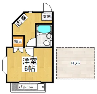 ヨーロピアンくみの木【2階】の間取り