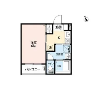 レイルズ新守山【2階】の間取り
