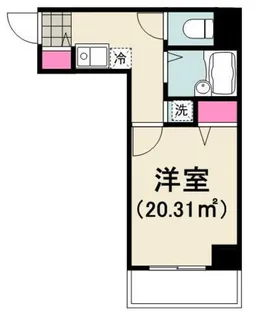 ルミエール【8階】の間取り