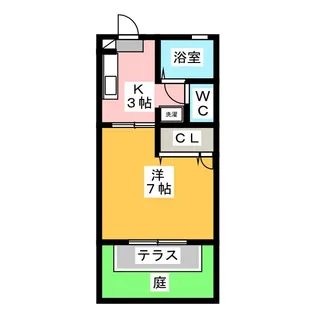 セフィラ野並【1階】の間取り